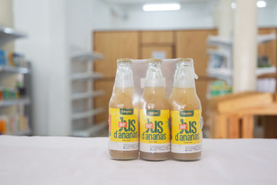 Pack de jus d'ananas - 6 bouteilles