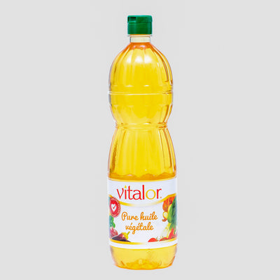 Huile végétale VITALOR 1L — alternative à l'huile Gino, cuisine béninoise