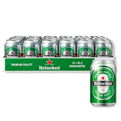 Pack de 24 cannettes Heineken - 33 CL