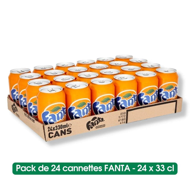 Cannettes de FANTA 33 CL