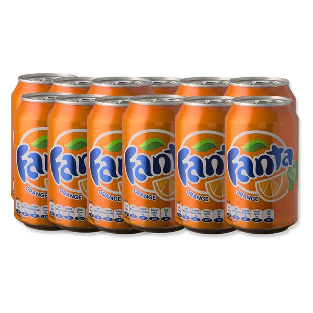 Cannettes de FANTA 33 CL