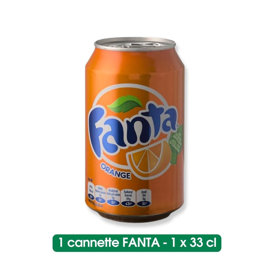 Cannettes de FANTA 33 CL