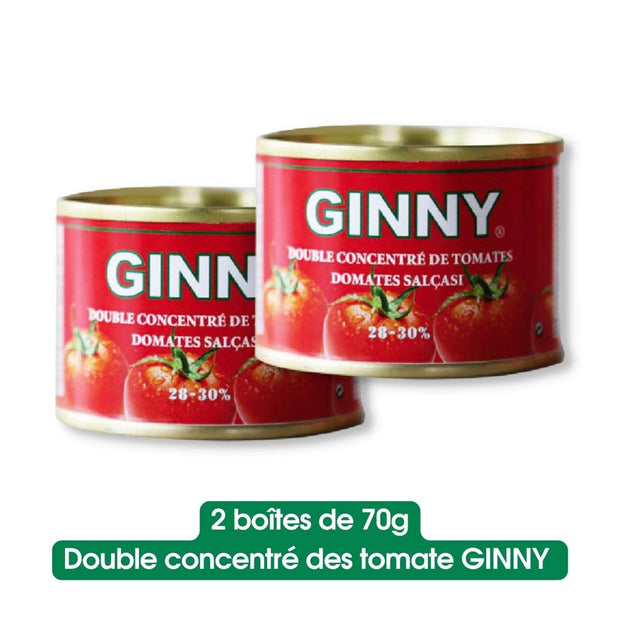 Double concentré de tomate - GINNY - 70 g