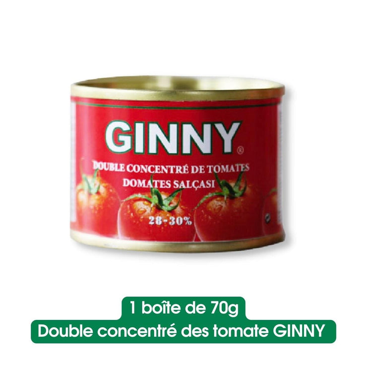 Double concentré de tomate - GINNY - 70 g