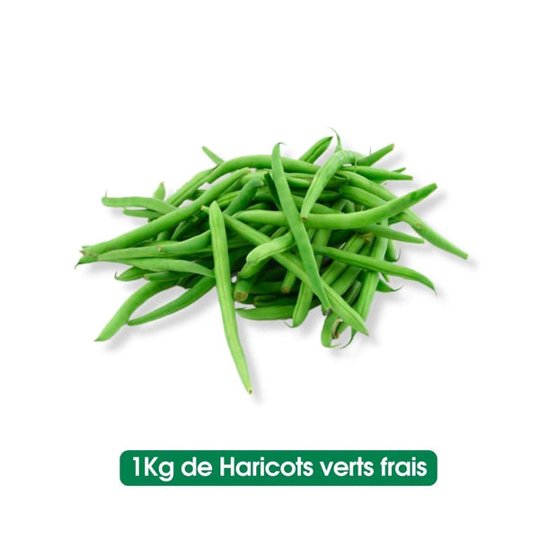 Haricots verts frais - 1Kg