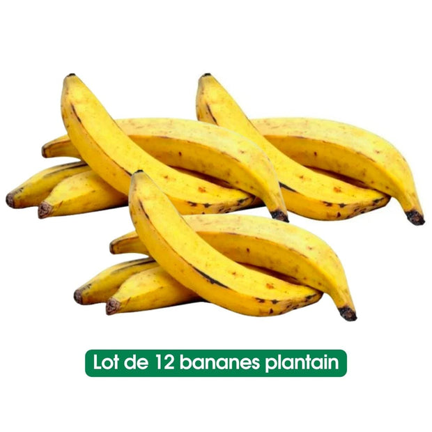 Banane plantain - Lot de 4