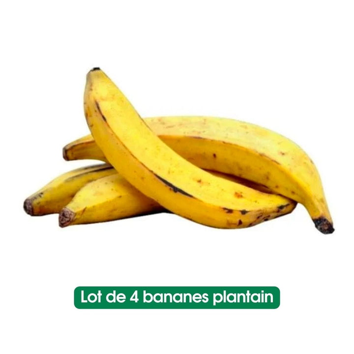 Banane plantain - Lot de 4