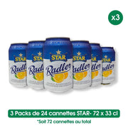 Pack de 24 Cannettes STAR - 33 CL