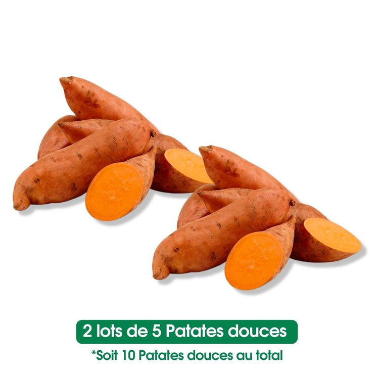 Patate douce - lot de 5 pièces