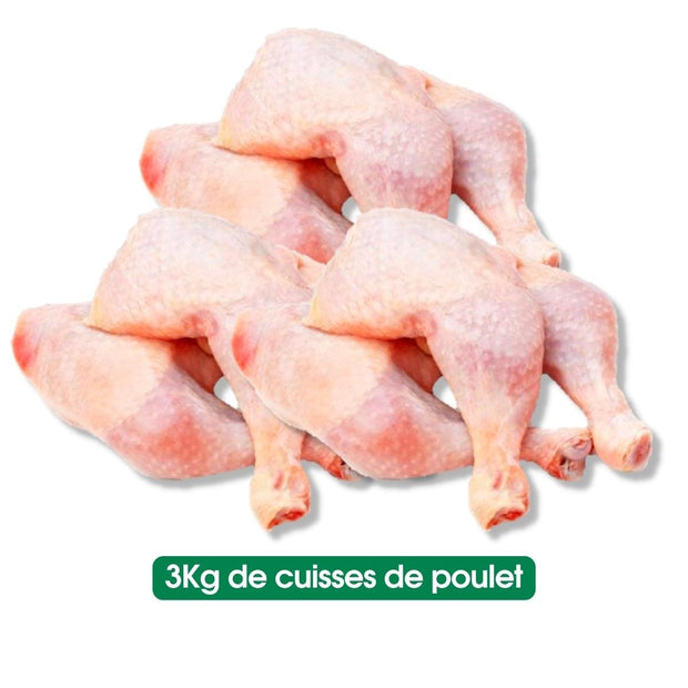 Cuisses de poulet - 1 kg