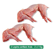 Viande de lapin entier - 1 Kg